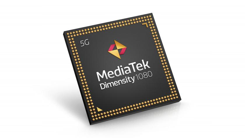MediaTek представила Dimensity 1080: 6-нанометровый процессор с поддержкой камер до 200 МП