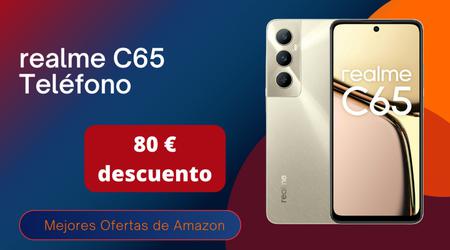 Realme C65 Teléfono con un descuento de 80€!