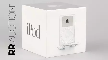 The first 2001 iPod in a sealed box sold at auction for a record $40,264