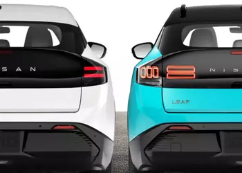 Nissan утверждает, что ошибся с задними фонарями нового Leaf