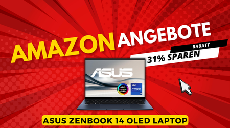 ASUS Zenbook 14 OLED mit i9 Prozessor – Gigantische 400€ Ersparnis!