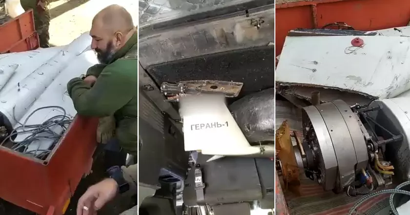 ВСУ захватили дрон-камикадзе Shahed-131 – это уменьшенная версия Shahed-136 массой 135 кг, боевой частью весом 15 кг и дальностью пуска 900 км