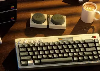 Ностальгия в каждом клике: 8BitDo анонсировала лимитированную клавиатуру Retro 68 в стиле легендарного Apple II