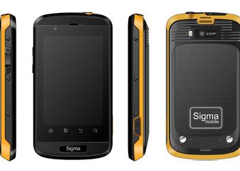 Первый защищенный Android-смартфон Sigma Mobile – X-Treme PQ11