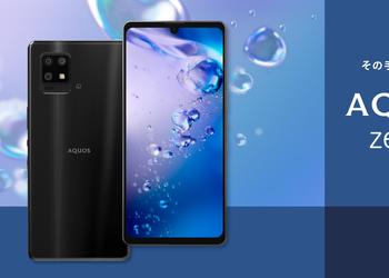 Sharp Aquos Zero 6 - 240Hz screen, Snapdragon 750G, IP68 protection and Android 11