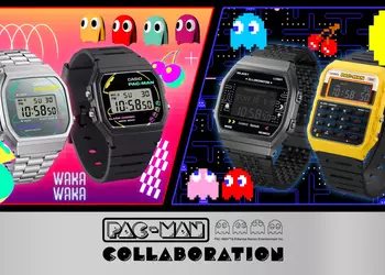Часы Casio в коллаборации с Pac-Man теперь доступны в США: винтажный стиль и современные функции