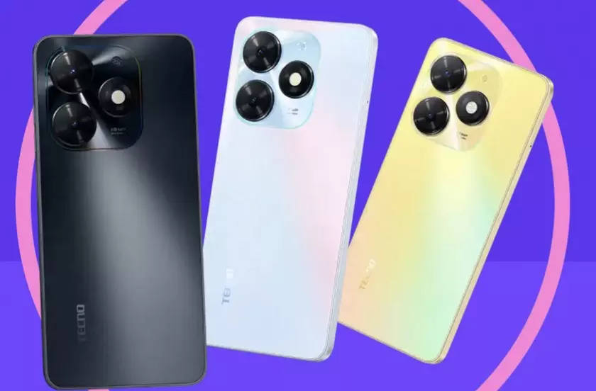 Tecno Pop 8 – бюджетный смартфон с 90-Гц дисплей, аккумулятором ёмкостью 5000 мА*ч и Android 13 Go
