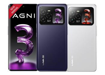 Смартфон Lava Agni 3 5G с двумя AMOLED-экранами и специальной кнопкой для различных действий представлен в Индии