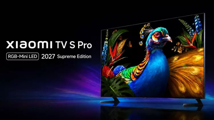 Xiaomi TV S Pro RGB-Mini LED 2027 Supreme Edition: первый телевизор бренда с трёхцветной подсветкой