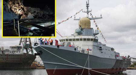 The Ukrainian Air Force destroyed the new Russian ship Askold with a SCALP EG missile before commissioning the ship