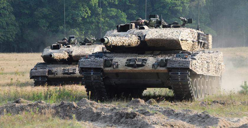 Министерство обороны Германии подтвердило, что передало Украине 18 танков Leopard 2A6 и 40 БМП Marder