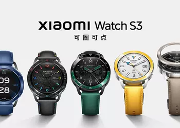 Xiaomi Watch S3 - AMOLED display, interchangeable bezel, eSIM and HyperOS operating system priced at $135