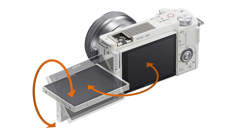 Sony Alpha ZV-E10 videocamera per interviste