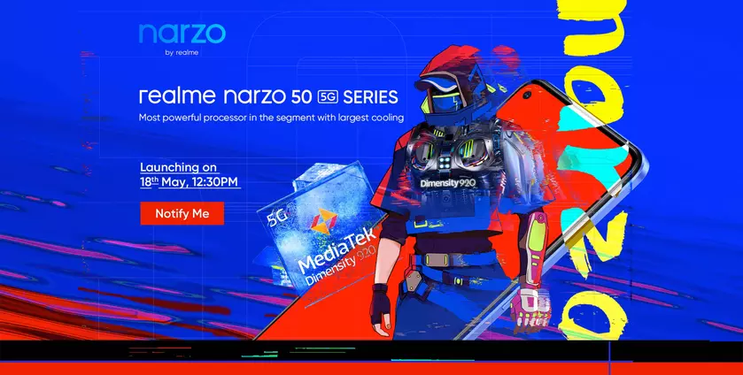 realme представит двух конкурентов для смартфонов Redmi Note 11