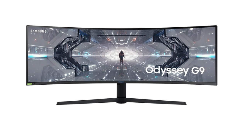 SAMSUNG 49" Odyssey G9 bester gaming monitor in 4k