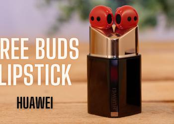 Revue vidéo Rouge à lèvres Huawei freebuds - design original en cadeau