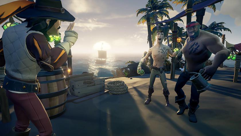 Sea of Thieves стала бесплатной для геймеров с друзьями