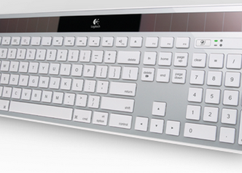 Яблочная версия клавиатуры Logitech Wireless Solar Keyboard K750
