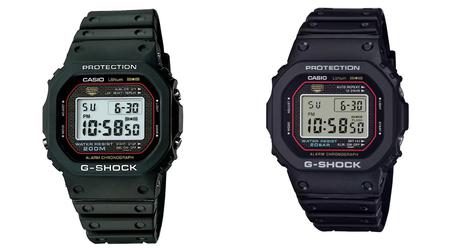 Casio lanceert vier nieuwe G-Shock modellen om DW-5000R te vieren