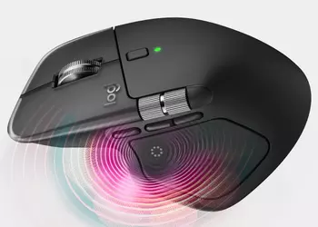 Logitech официально анонсировала MX Master 4 — мышь с вибрацией и батареей на 70 дней работы
