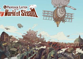 Level 5 выпустила новый трейлер Professor Layton and the New World of Steam