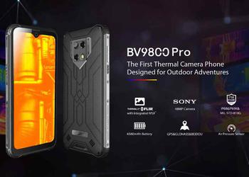 Blackview BV9800 Pro: защищенный смартфон с камерой-тепловизором и батареей на 6580 мАч за $429