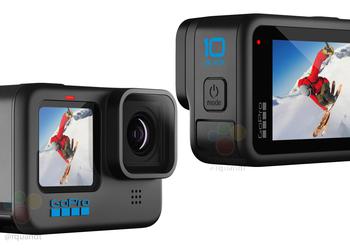 Экшн-камеру GoPro Hero 10 Black показали на официальных рендерах: новый процессор GP2 и старый дизайн