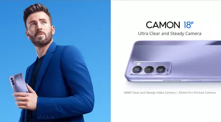 Tecno Camon 18 and Camon 18P: budget smartphones with screens up to 120 Hz, MediaTek Helio G88/G96 chips and triple cameras at 48 MP