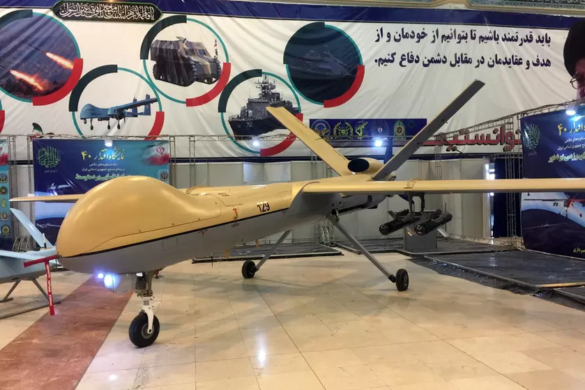 Иран продал россии ударные беспилотники Shahed-129 на базе американского дрона MQ-1 Predator и Hermes 450
