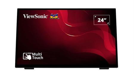 ViewSonic TD2465-CN: monitor FHD da 23,8 pollici con display touchscreen