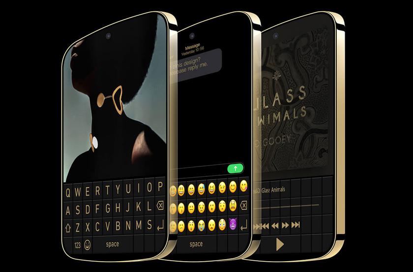 Смартфон BlackBerry с дисплейной клавиатурой и футуристическим дизайном показали на концептуальных рендерах