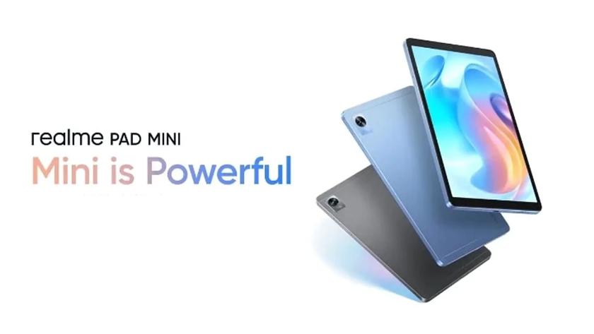 Realme Pad Mini: компактный планшет с 8,7" дисплеем, металлическим корпусом и аккумулятором на 6400 мАч за $145