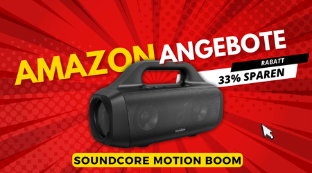 Soundcore Motion Boom Bluetooth Lautsprecher – 30€ Rabatt sichern!