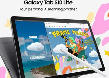 Samsung представила Galaxy Tab S10 Lite — бюджетный планшет для учебы, творчества и повседневных задач