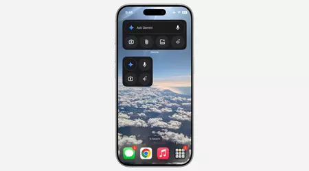 De nouveaux widgets Gemini avec un microphone, une caméra et un mode en direct sont maintenant disponibles sur iPhone