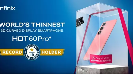 Infinix HOT 60 Pro+ sets world record: thinnest smartphone with 3D curved screen