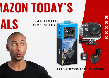 AKASO EK7000 4K Action Camera – Now $27 Off This Adventure Essential!