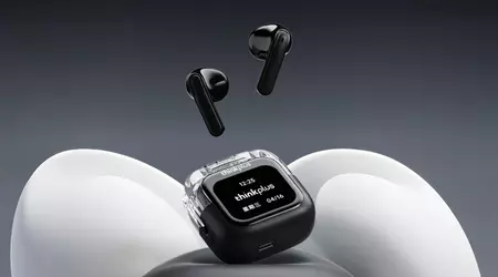 Lenovo випустила навушники LP70 Pro з кольоровим сенсорним дисплеєм на кейсі