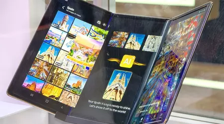 First Look at Galaxy Z TriFold — Samsung Showcases Ambitious Gadget