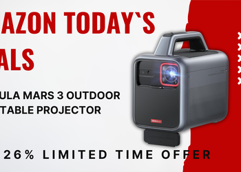 NEBULA Mars 3 Portable Projector – Amazing $270 Savings!