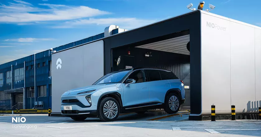 Nio открывает будущее: станции замены аккумуляторов теперь в реальности