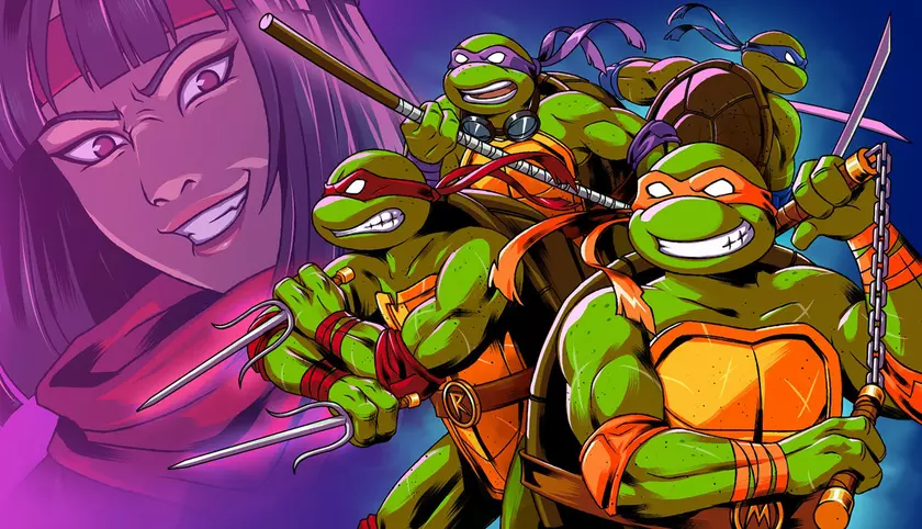 Взгляд на главный арт TMNT: Tactical Takedown