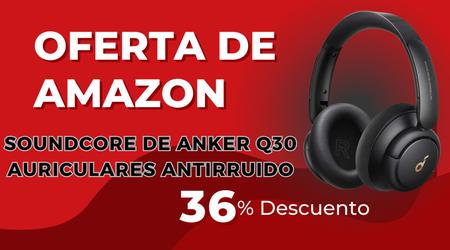 Auriculares con cancelación de ruido Soundcore by Anker Q30 ¡con descuento limitado de 29€ !