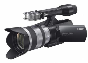 Sony Handycam NEX-VG10: видеокамера с большой матрицей и сменной оптикой (обновлено, видео)
