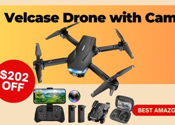 Velcase Drone with Camera - NOW $202 Discount!