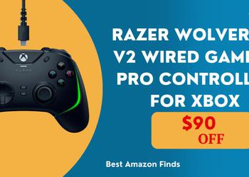 Razer Wolverine V2 Wired Gaming Pro Controller for Xbox - NOW $90 OFF!