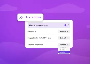 Firefox получит возможность полностью отключить функции ИИ