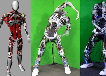 Знакомьтесь, безголовый робот Кенширо со скелетом, как у человека (видео)