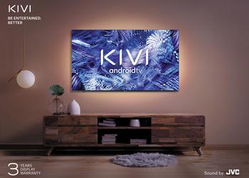 KIVI представила в Украине новую линейку смарт-телевизоров с экранами от 24" до 65", Android TV 11, игровым режимом, встроенным сервисом Boosteroid и ценой от 5299 до 29 999 грн