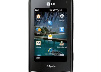 LG Apollo выйдет не раньше 3 квартала 2010 года